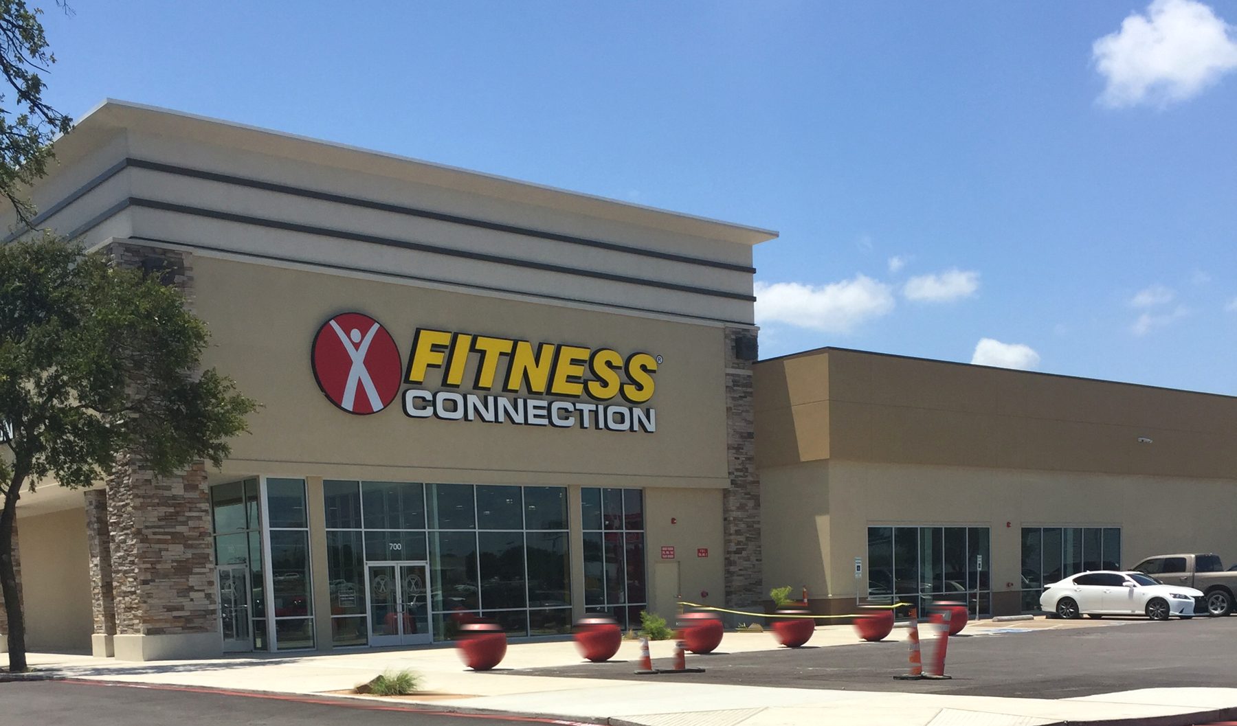 Fitness Connection–anchored center, redeveloped by CenterPoint in 2017